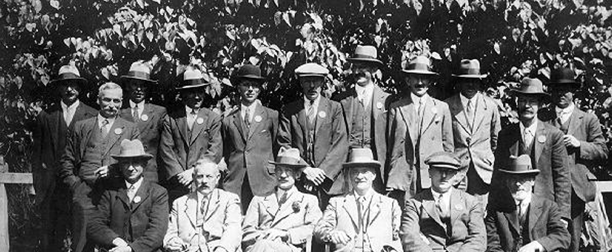 Historic Stoke Poges, Wexham and Fulmer Horticultural Society committee photograph