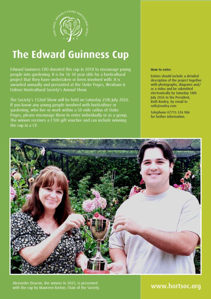 The Edward Guinness Cup information poster